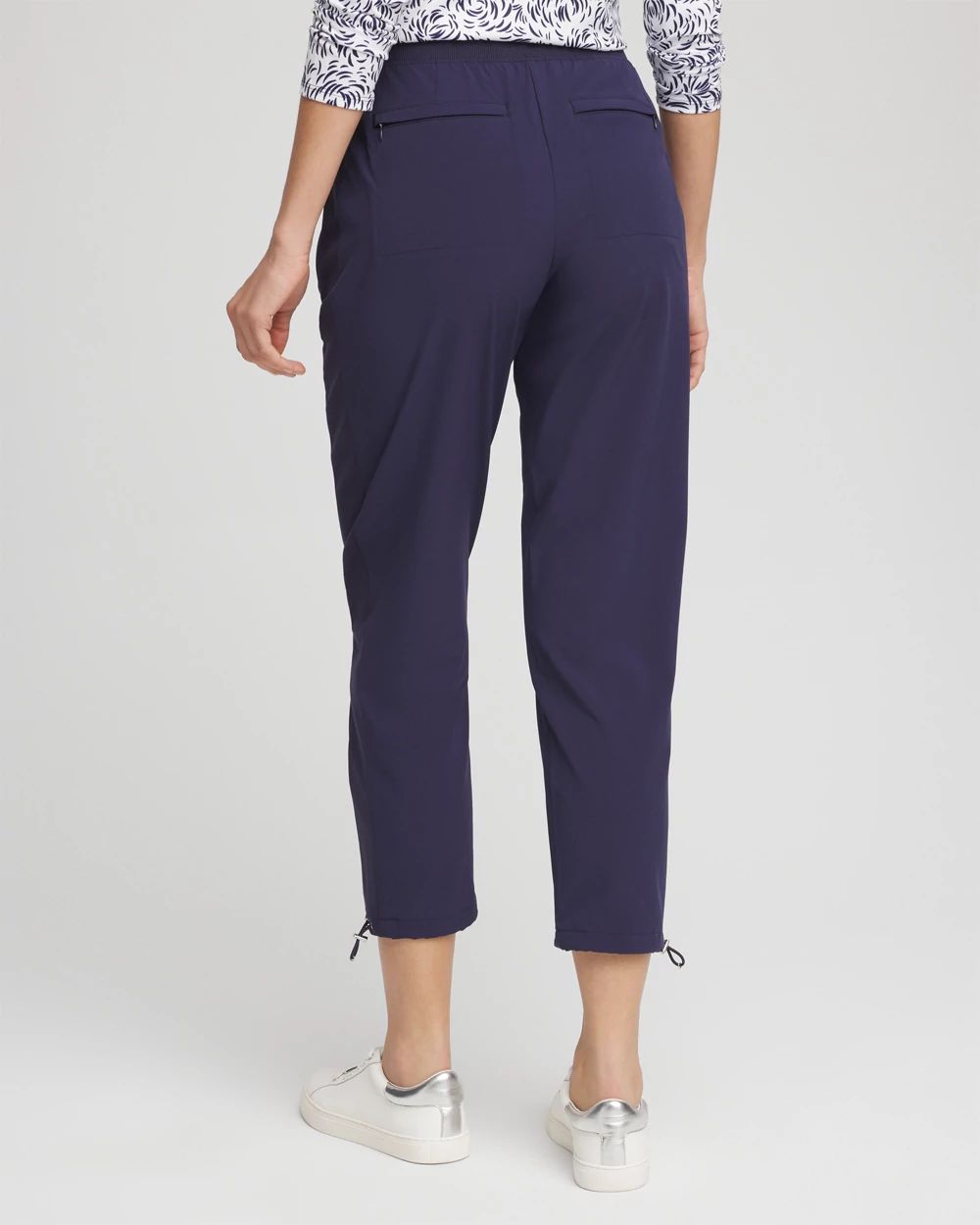 Zenergy® UPF Rib Mix Cropped Pants | Chico's